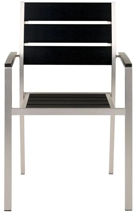 Set mobilier de grădină Valero (negru) . 1076388