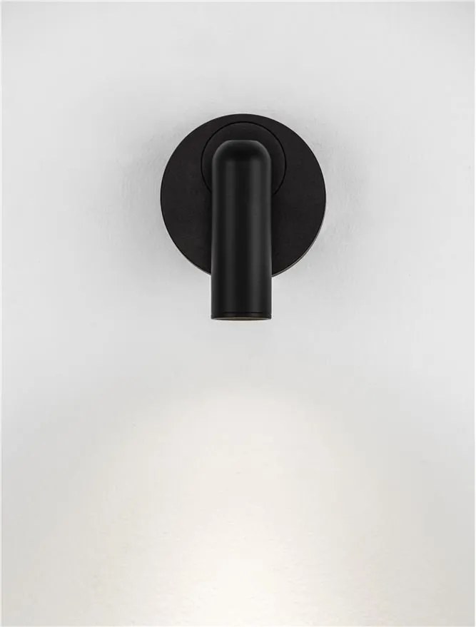 Aplica spot LED directionabil negru PICTOR