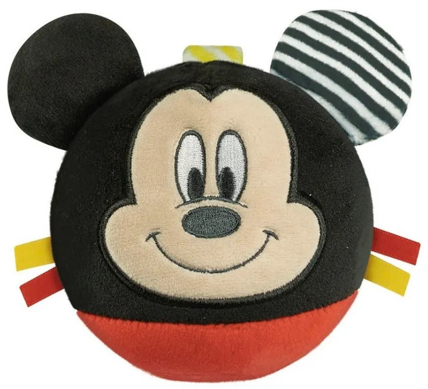 Disney Mickey figura minge de pluș, zornăitor pentru bebeluși Clementoni