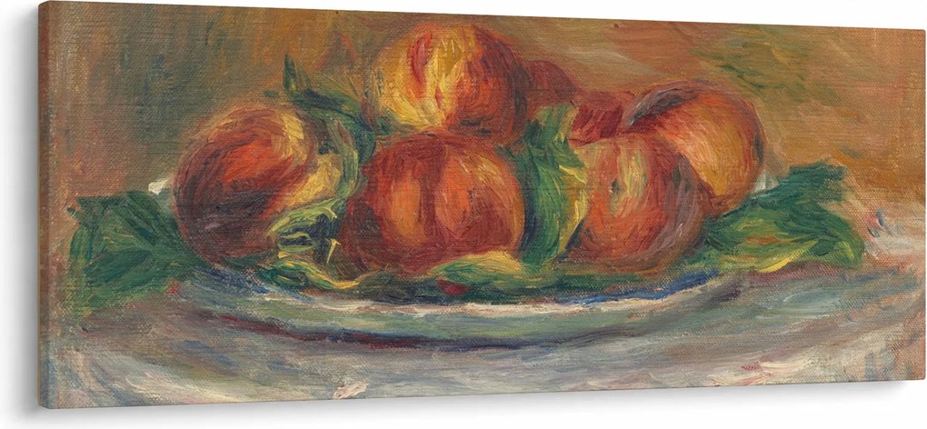Tablou - Auguste Renoir, Peaches on a Plate, reproducere (120x50 cm)