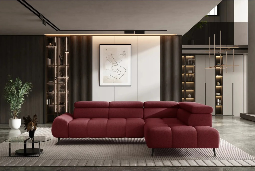 Coltar MAVEL L, personalizabil materiale Gama Premium, cu reglaj elect