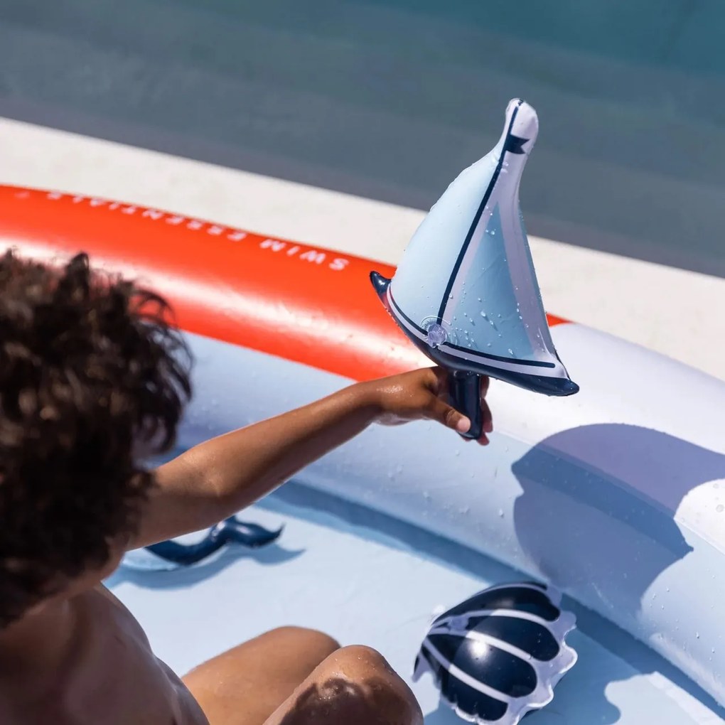 Piscină gonflabila copii cu tobogan Whale 210 cm