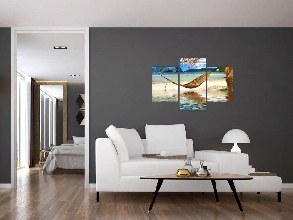 Tablou - Relax la plajă (90x60 cm)