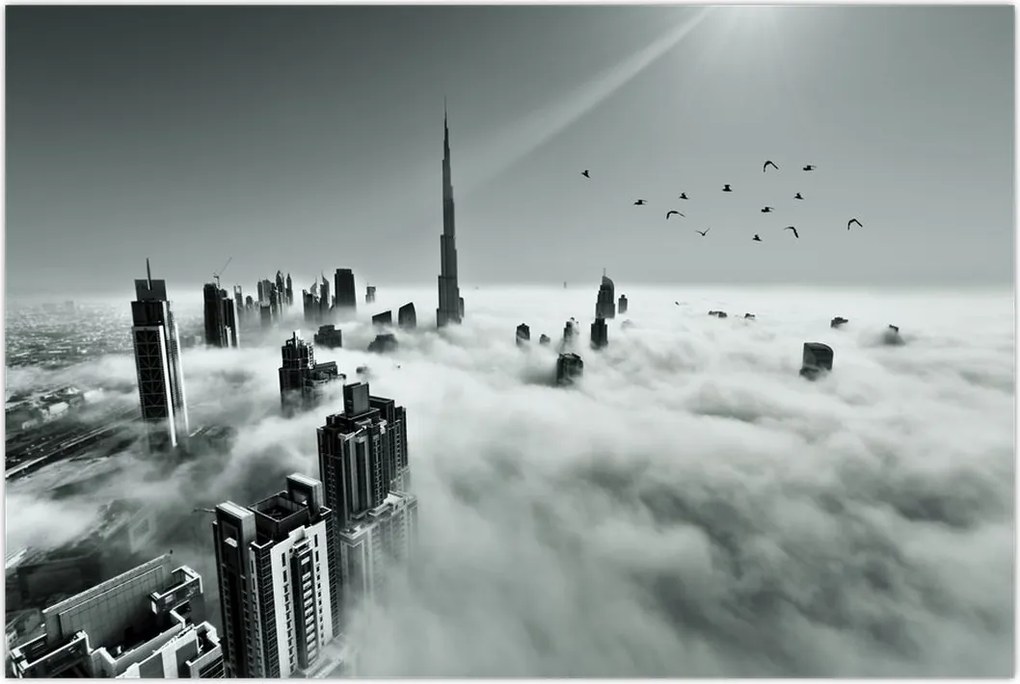 Tablou - Zgârie-nori, dubai (90x60 cm)