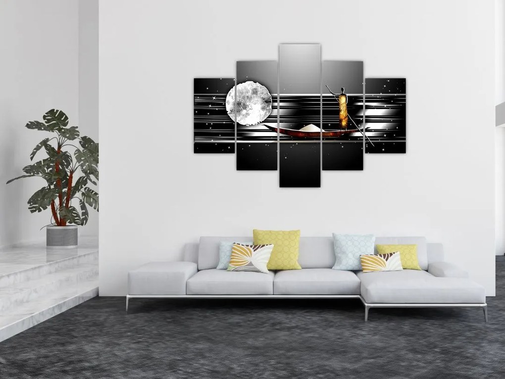 Tablou cu pictură epochală străveche (150x105 cm)