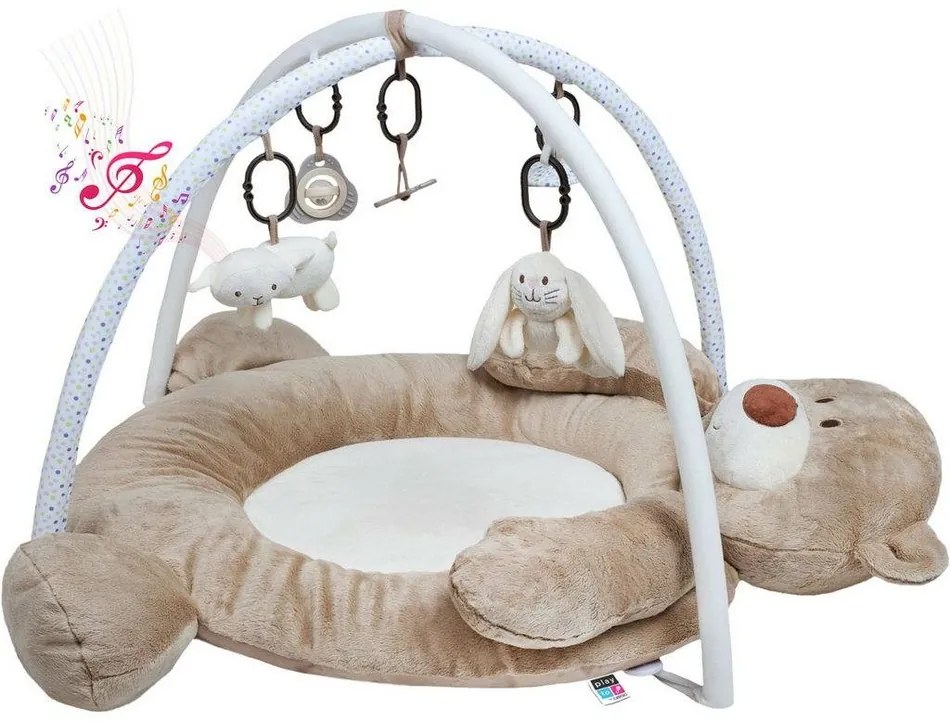 PlayTo Play pătură cu melodie Teddy Bear, 90 x 37cm