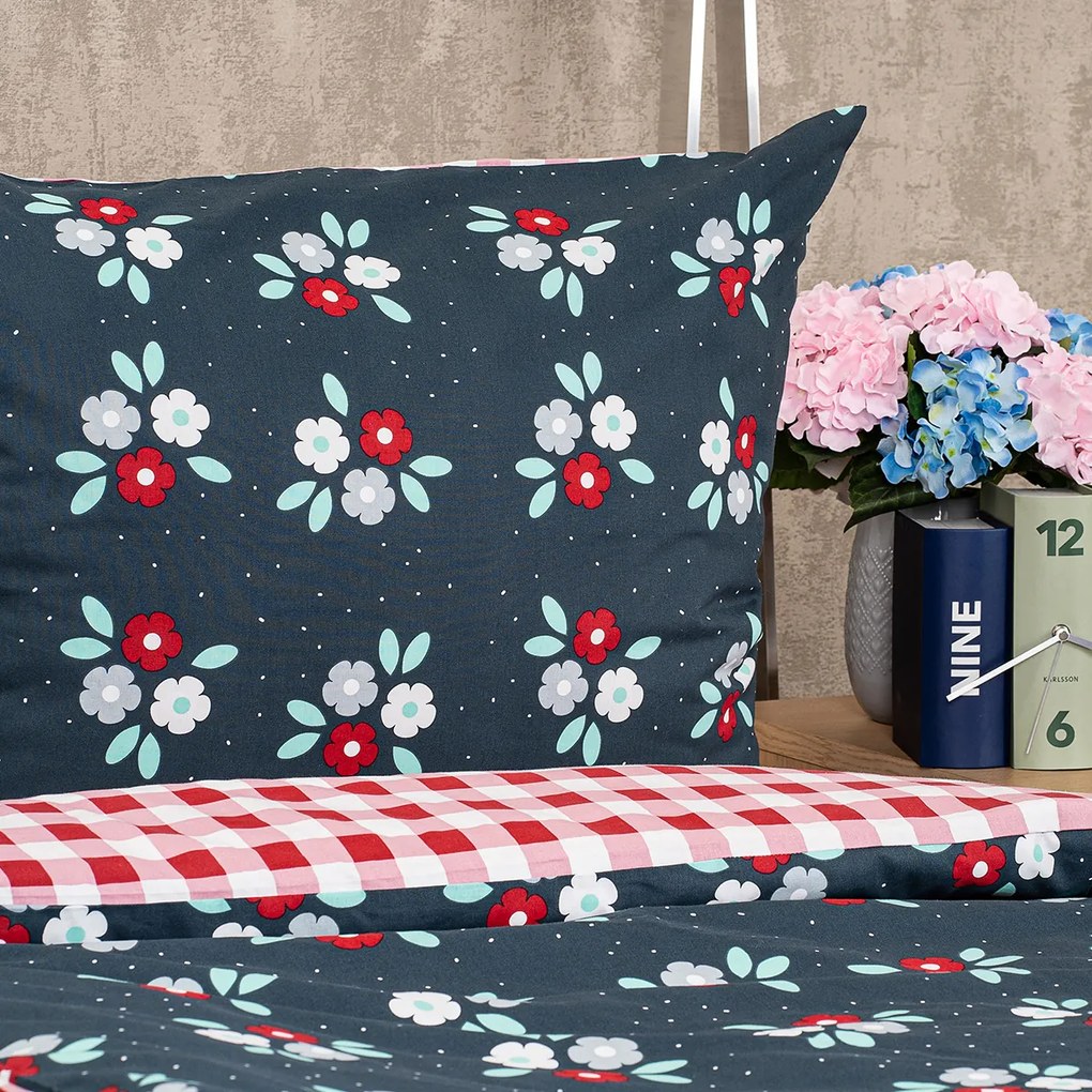 Lenjerie de pat 4Home Country, din bumbac, 140 x 220 cm, 70 x 90 cm