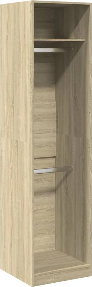 vidaXL Șifonier, stejar sonoma, 50x50x200 cm, lemn prelucrat