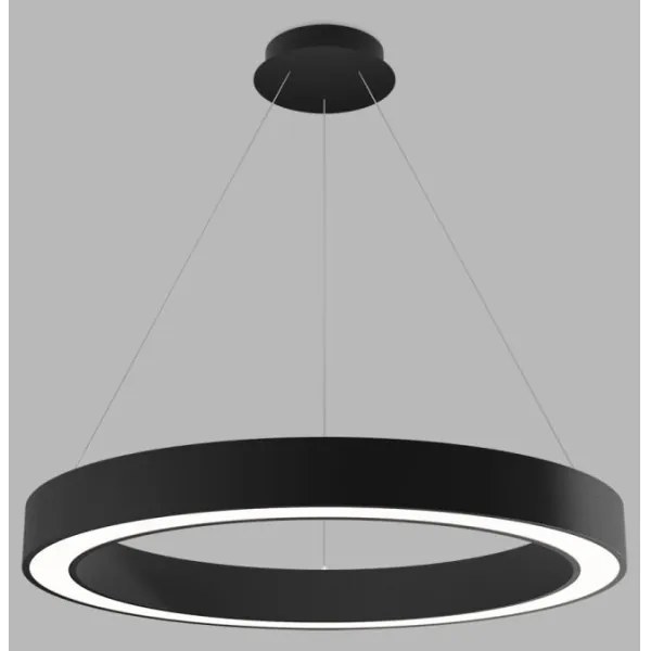 Lustră LED dimabilă pe cablu SATURN LED/60W/230V 3000K/4000K negru LED2