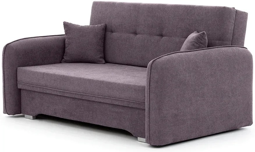 Canapea extensibila de doua locuri LAINE, mov deschis