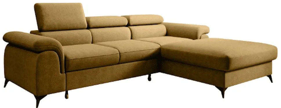 Coltar extensibil, GLOBAL443 - dreapta mustar