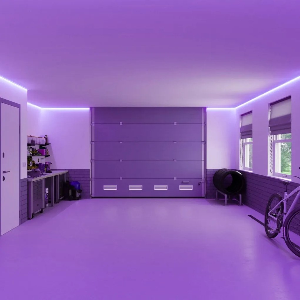 Banda 5 metri IP44 LED mod Disco, telecomanda Led Strip Color