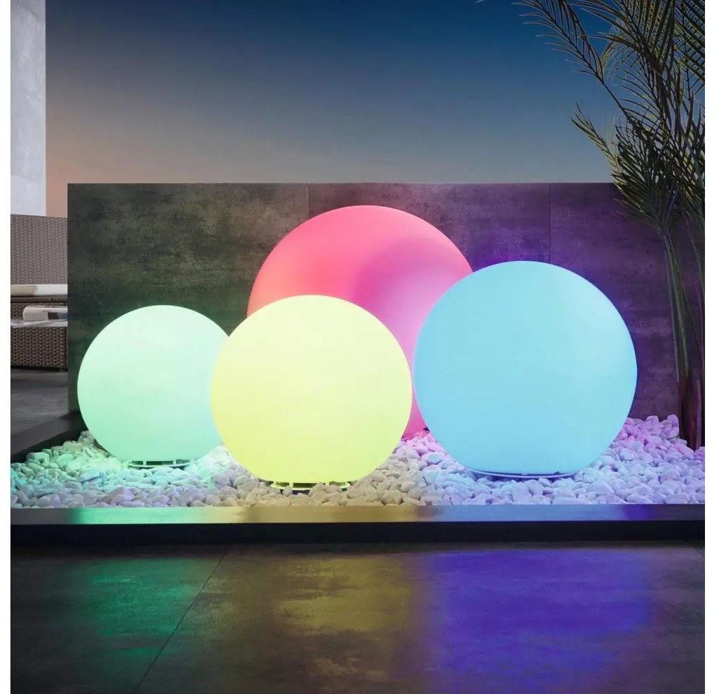 Eglo 900271 - Lampă LED RGB reglabilă exterior 1xE27/9W/230V IP65 2700-6500K