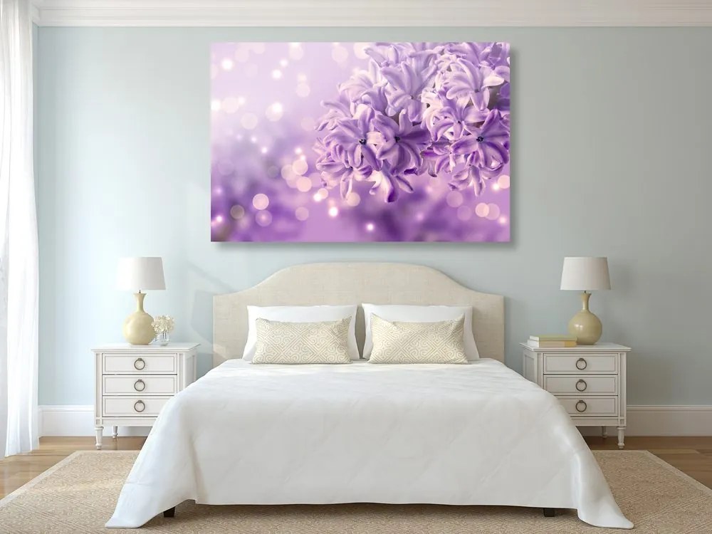 Tablou floare violeteă de liliac