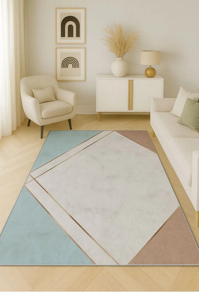 Covor Conceptum Hypnose 100/140 cm, Culoare: Multicolor