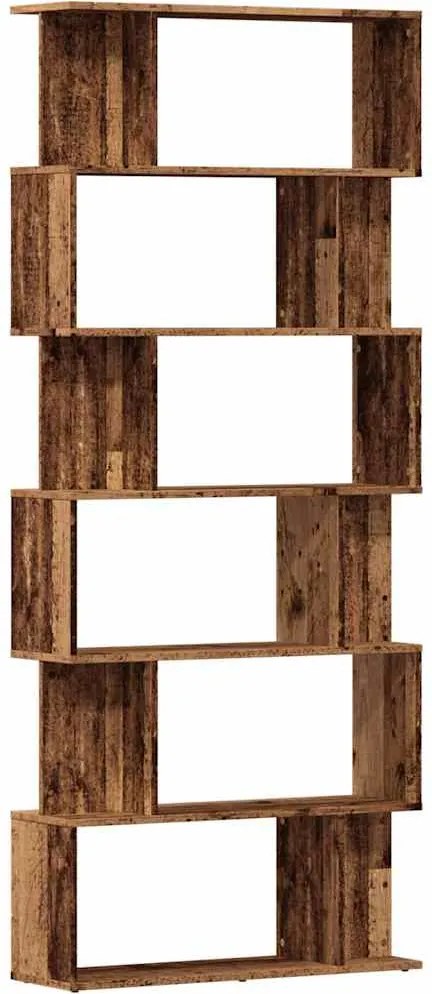 vidaXL Dulap cu cărți din lemn vechi 80x24x192 cm lemn prelucrat