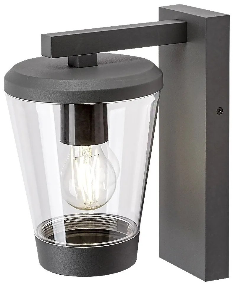 Aplice de perete pentru iluminat exterior design modern IP44 Savano antracit