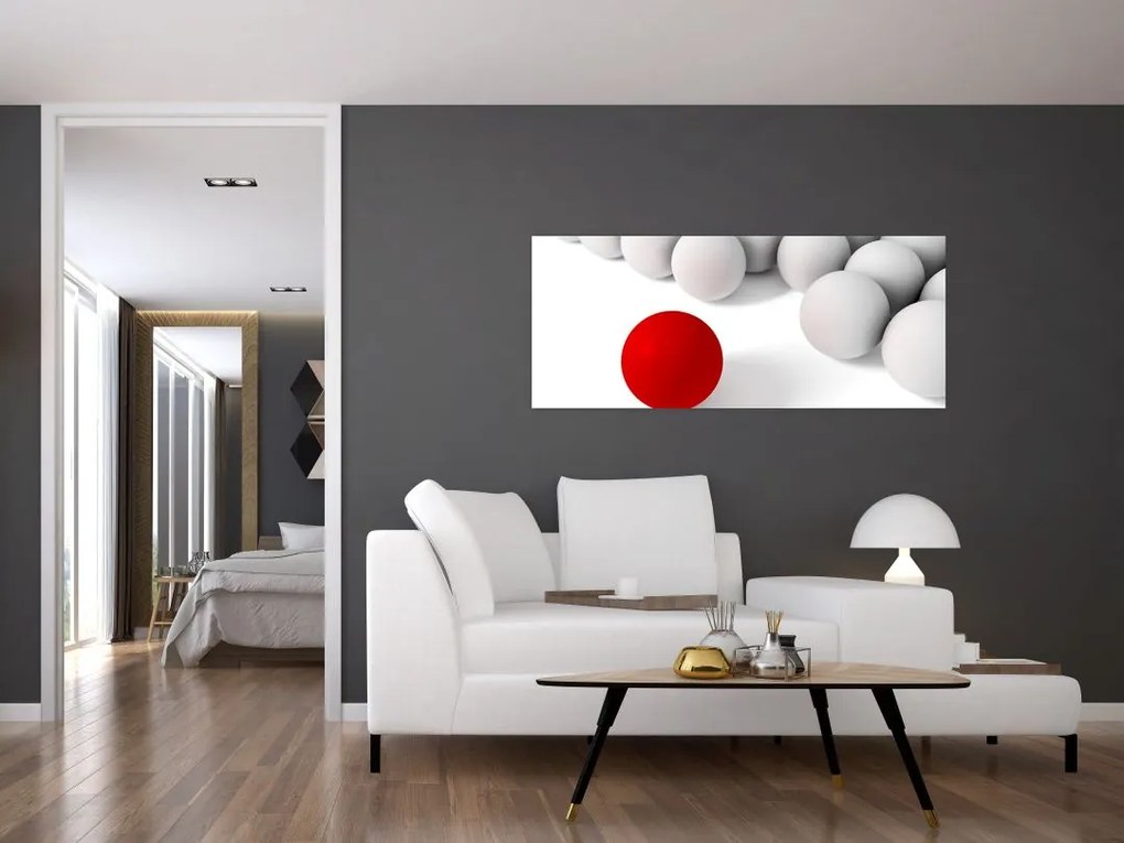 Tablou cu bilă (120x50 cm)
