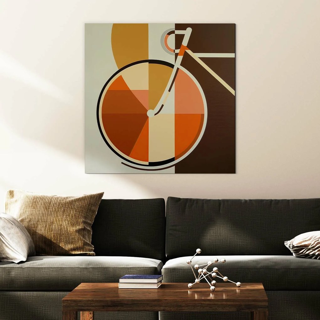 DUBLEZ | Tablou retro - Bicicletă