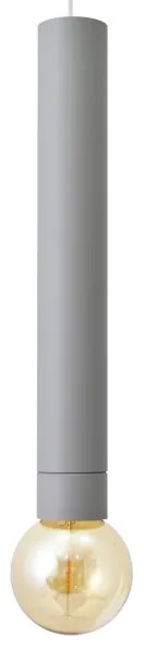 LED Lustră pe cablu TUBA 1xGU10/20W/230V gri