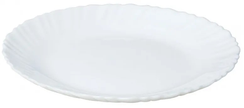 Set farfurii Kinghoff KH 1875, 18 piese, 6 persoane, Portelan, Alb