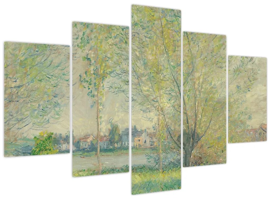 Tablou - Claude Monet, The Willows, reproducere (150x105 cm)