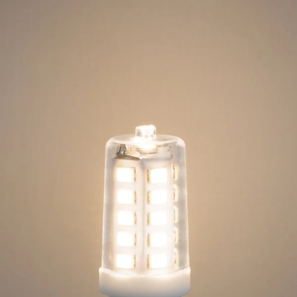 Set de 5 becuri LED G9 reglabile 3W 250lm 3000K