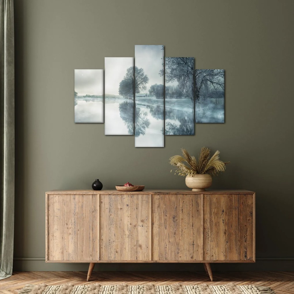 Tablou cu natura iarna (150x105 cm)