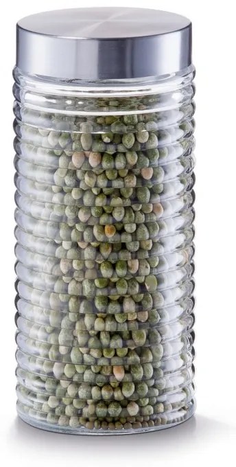 Recipient depozitare Zeller, sticla, 1400 ml, 10.5 x 22.5 cm