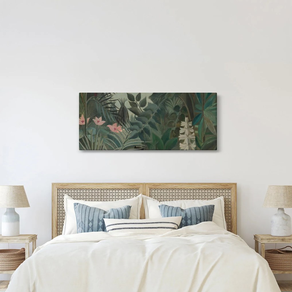 Tablou - Henri Rousseau, The Equatorial Jungle, reproducere (120x50 cm)