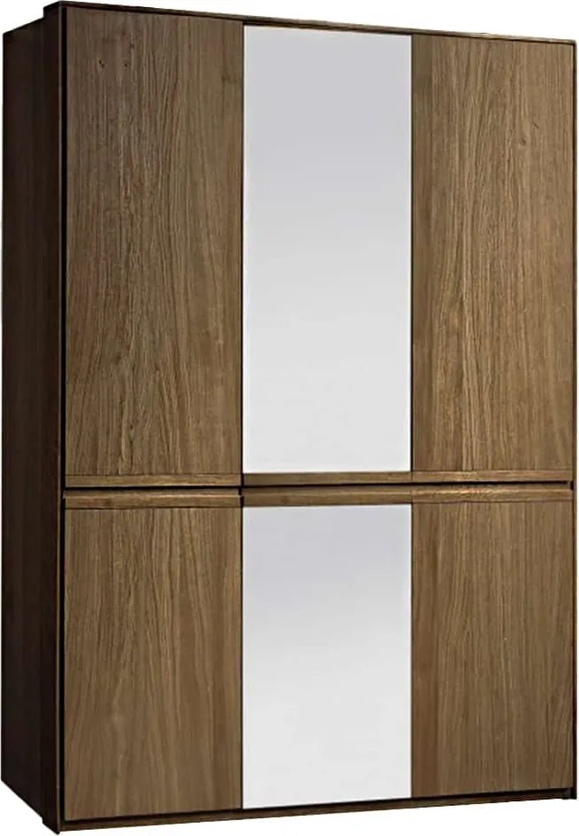 Dulap stejar masiv Serena, 154 × 61 × 222 cm