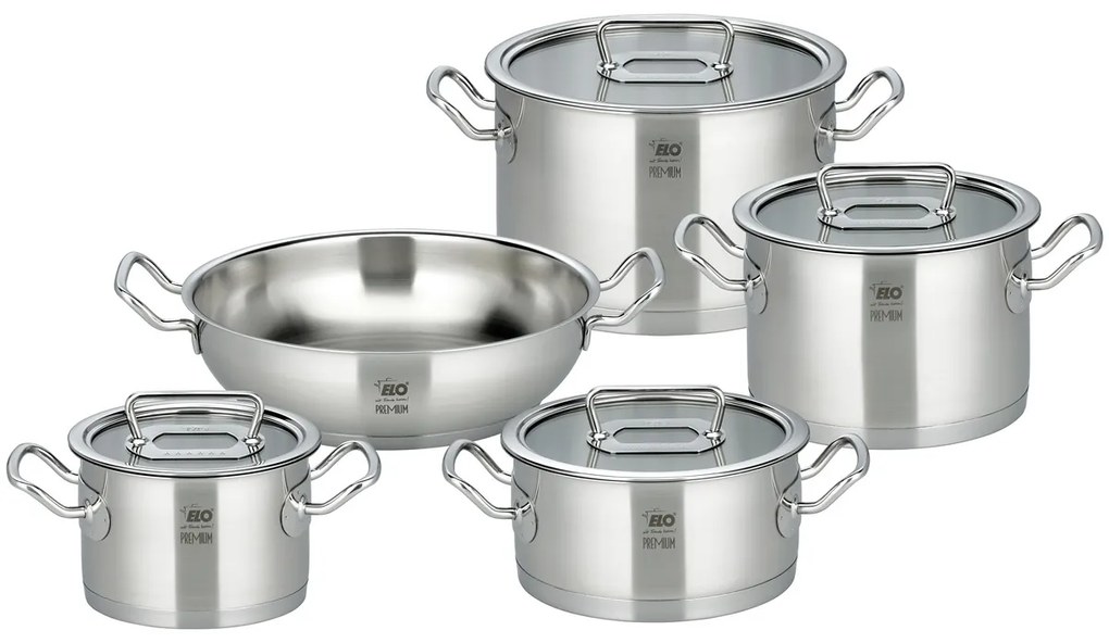 Elo 40995 Set premium de 5 oale din oțelinoxidabil Gourmet Plus