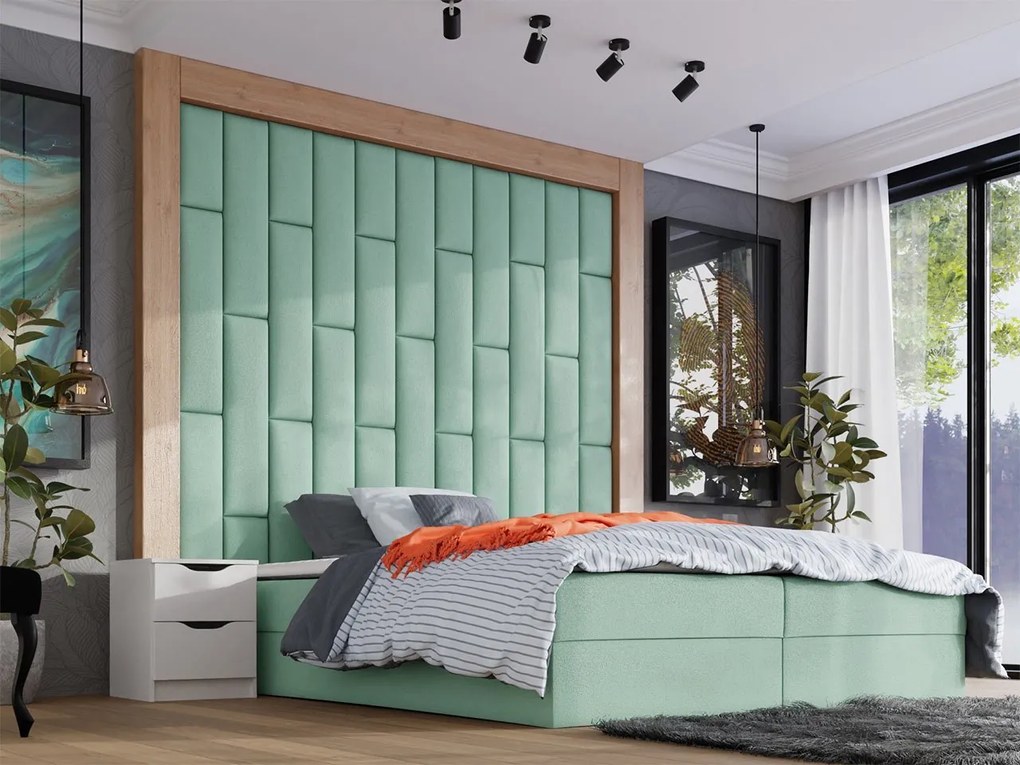 Panou tapitat pentru perete Pag 80x20