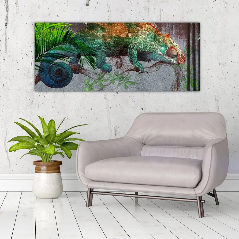 Tablou - Cameleon (120x50 cm)