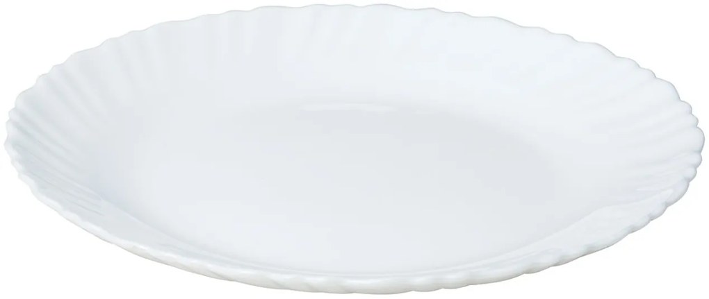 Set farfurii 18 piese, opal, alb Kinghoff KH1875