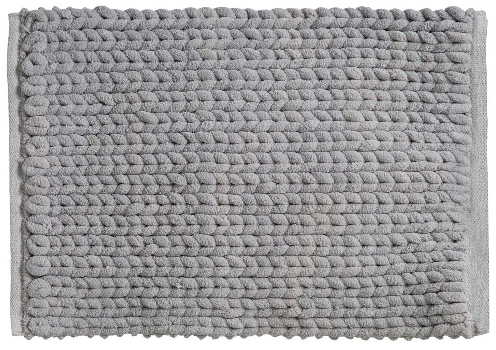 Covoras de baie, 50 x 75 cm, gri