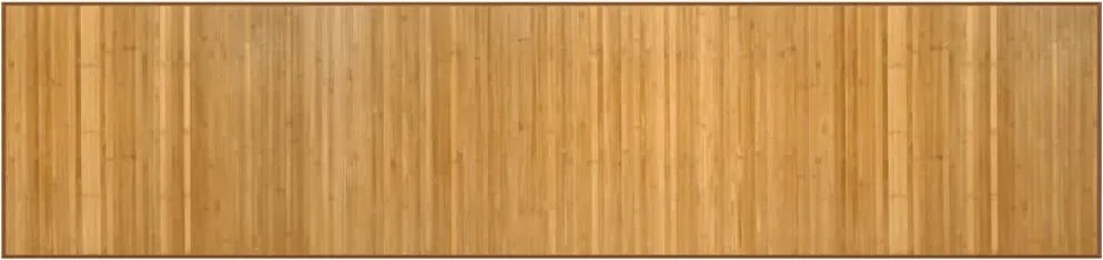 vidaXL Covor dreptunghiular, natural, 70x300 cm, bambus