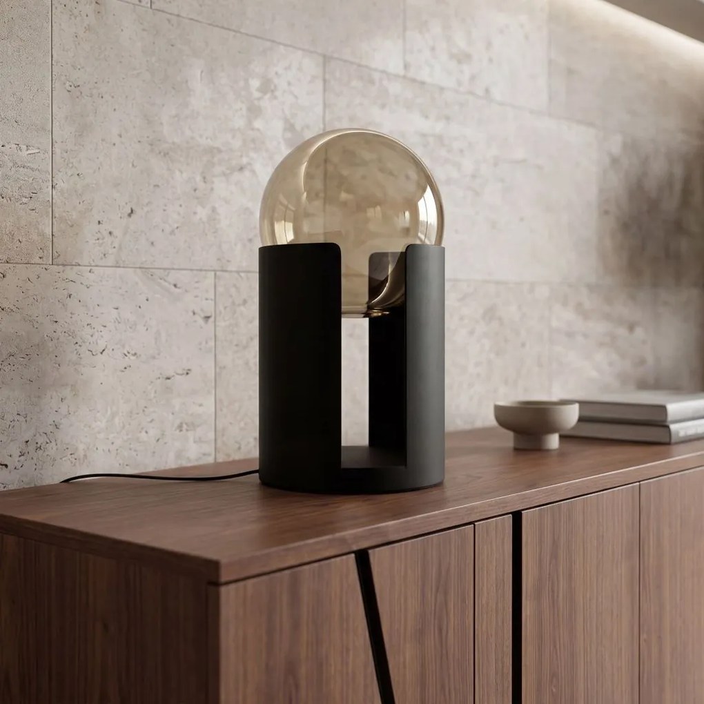 Lampa de masa design modern LUX Black steel