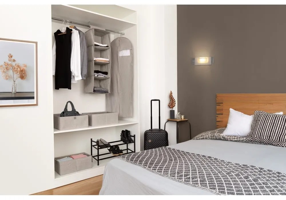 Organizator pentru șifonier de suspendat din material textil Oxford – Compactor