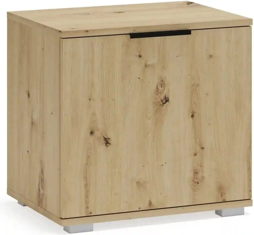 Pantofar CLIF ST-50, stejar artisan, PAL laminat, 50x38x48 cm