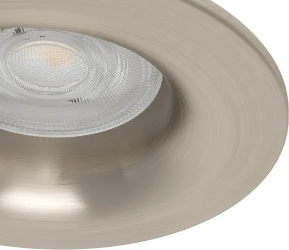Eglo 902275 - Plafonieră LED pentru baie SALABATE, 4,9 W, 230 V, Ø 8,8 cm, IP65, crom
