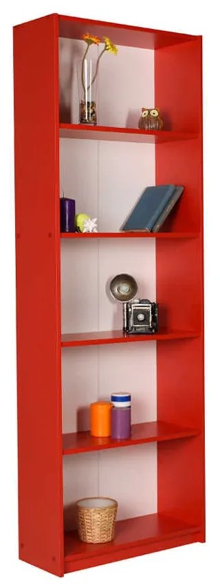 Biblioteca Adore Modern, 5 rafturi, 64x182x26 cm