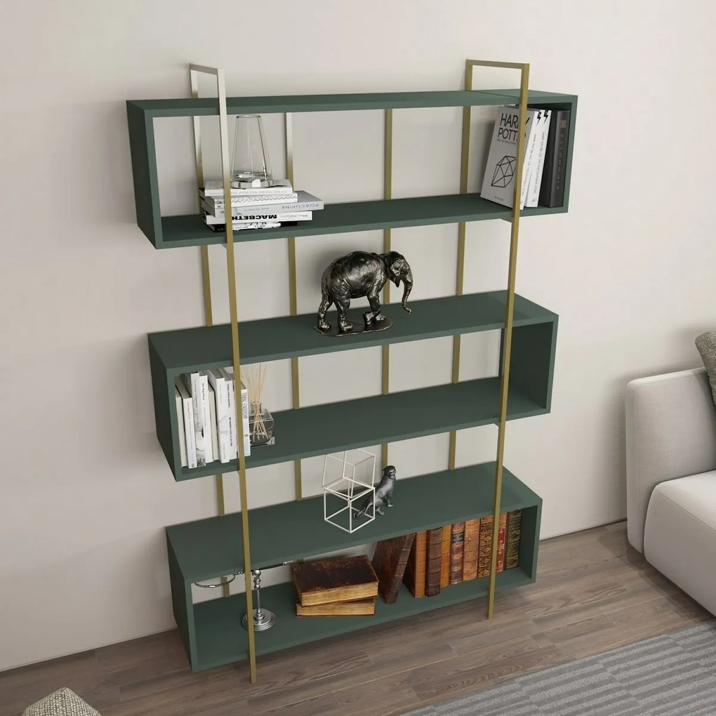 Biblioteca Bruti Green and Gold