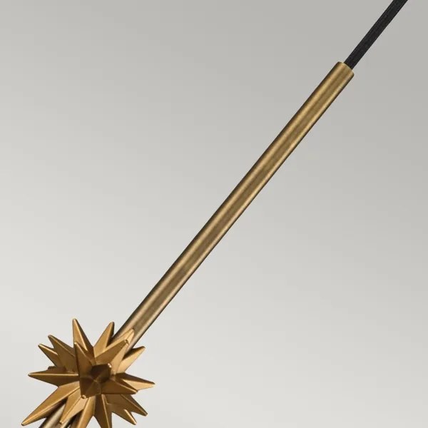 Lustră pe cablu Elstead ETOILE-P-M-AB ETOILE 1xE27/60W/230V