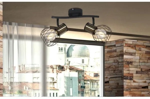 Globo 54013-2 - Lampă spot ARGUSTO 2xE27/40W/230V