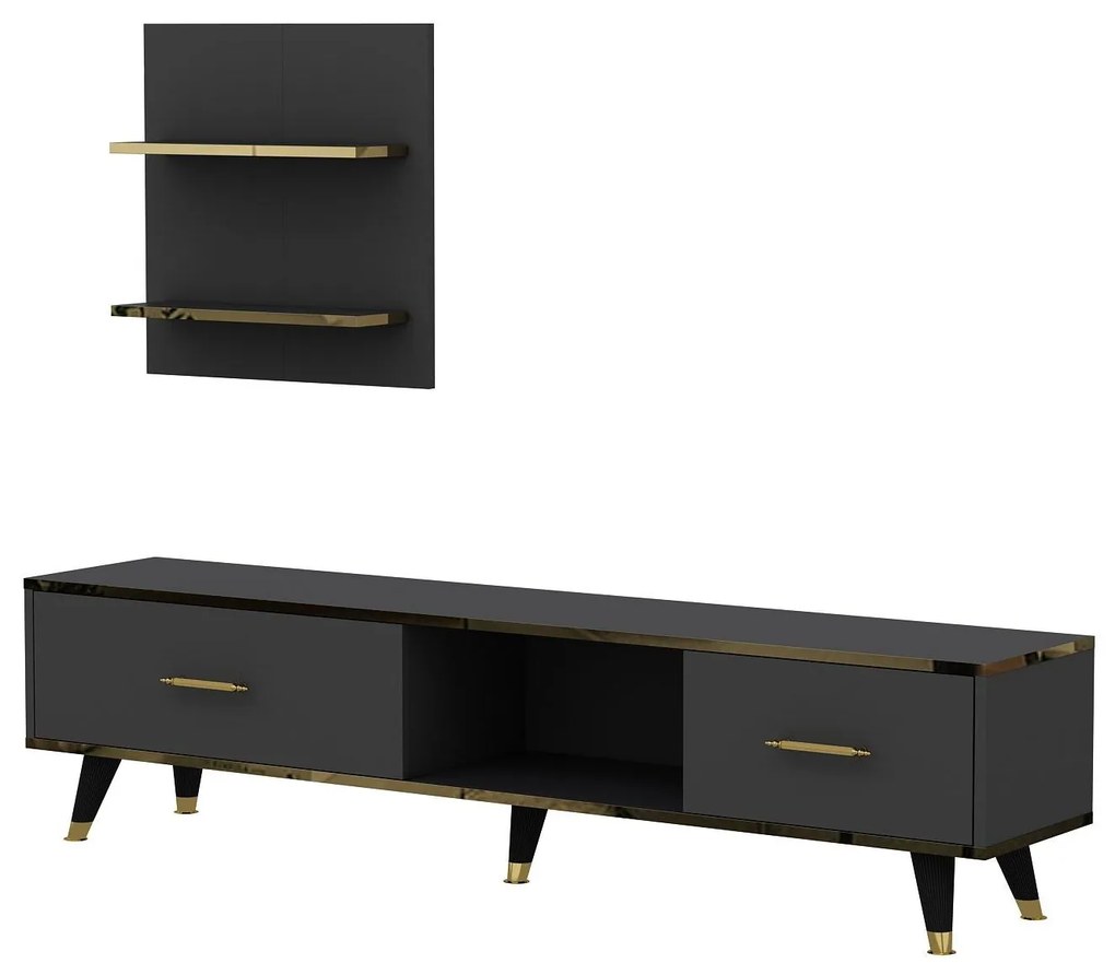 Mobilier living Mevala 2 (antracit) . 1095634