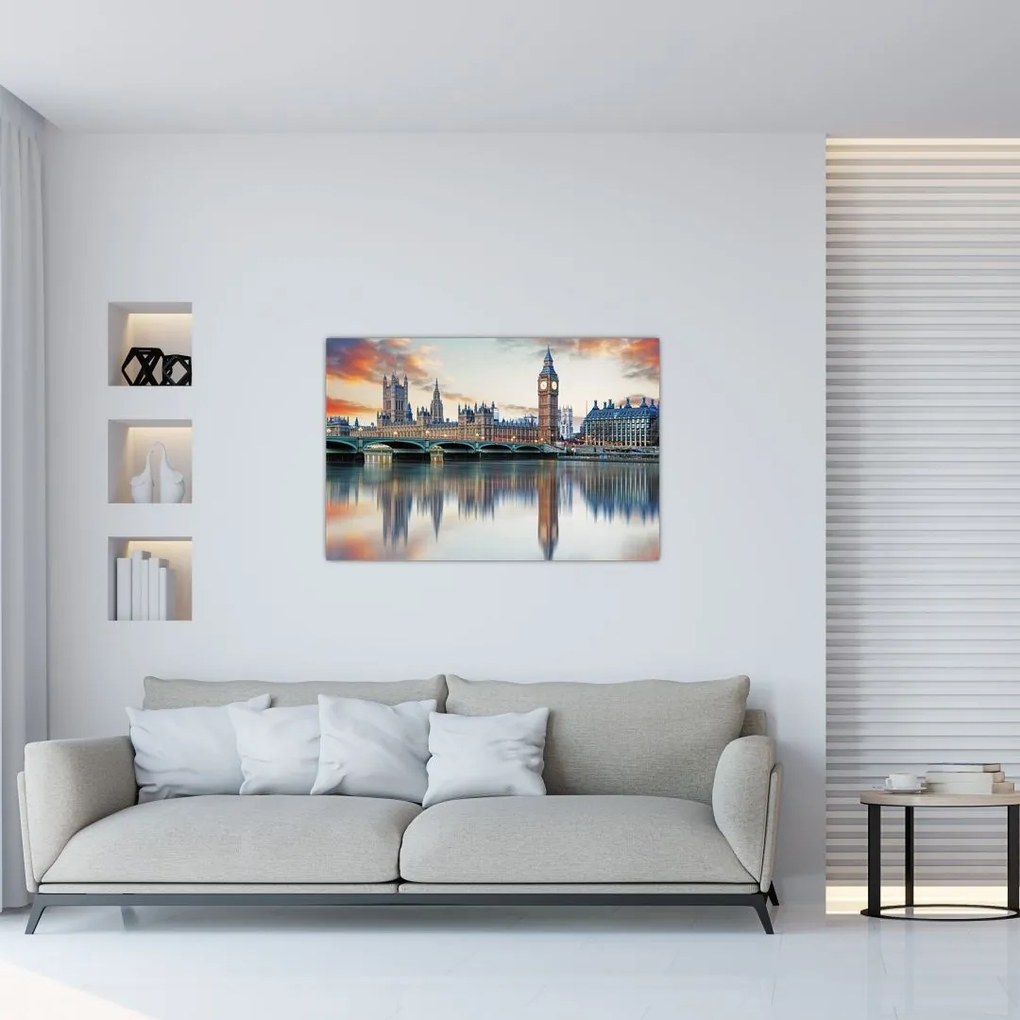 Tablou - Houses of Parliament din Londra (90x60 cm)