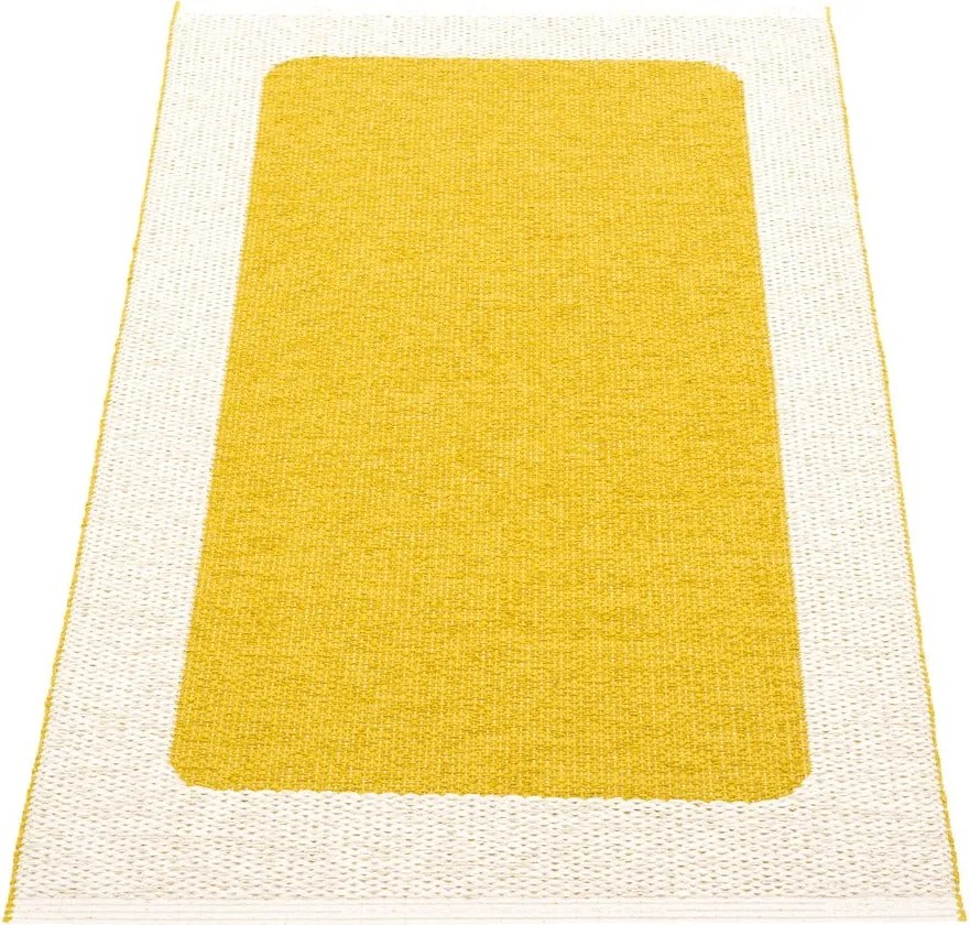 Covor pentru exterior și interior galben muștar/crem 70x120 cm Ilda Mustard – Pappelina
