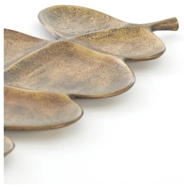 Tavă decorativă din metal 25x52 cm Akaki – Light &amp; Living