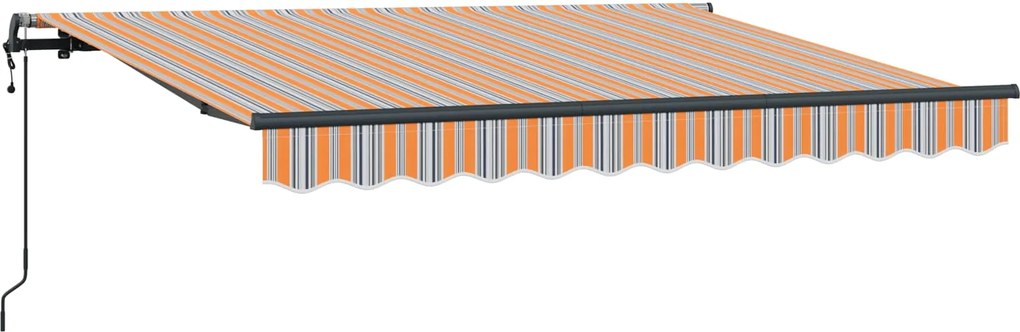 vidaXL Cortina Retractabilă Multicolour 350 x 200 cm țesătură